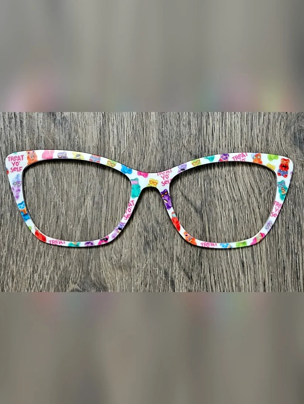 PAIR EYEWEAR WANDA TOPPER Treat Yo' Self Gummy Bears NEW Magnetic Eyeglass Top